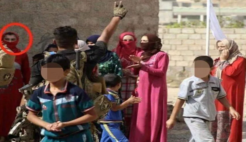 فرار سرکرده داعش با لباس زنانه!+ عکس