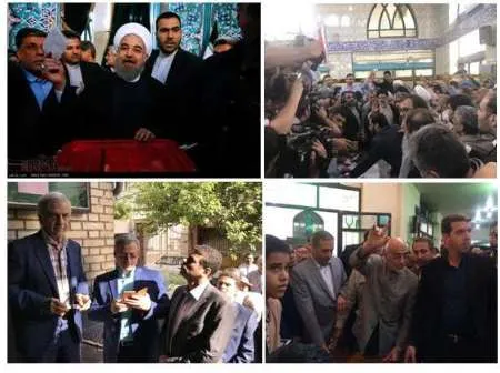 نامزدهای ریاست جمهوری کجا رای دادند؟
