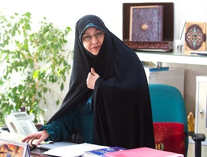 توییت انسیه خزعلی با هشتگ «زن زندگی آزادی»